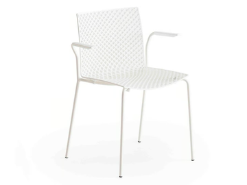 FULLER B - Technopolymer chair with armrests by GABER