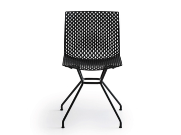 FULLER TC - Trestle-based technopolymer chair by GABER