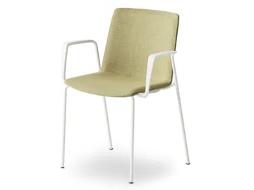 JUBEL ITB - Upholstered chair with armrests by GABER