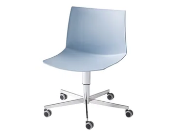 KANVAS 2 5R - Technopolymer office chair with castors with 5-Spoke base by GABER