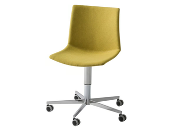 KANVAS T5R FRONT - Height-adjustable upholstered office chair by GABER