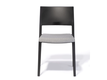 LILIBET - Stackable technopolymer chair with integrated cushion by GABER