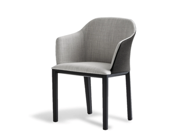 MANAA TP - Upholstered office chair with armrests by GABER