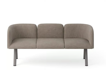 PANKY - 3 seater sectional fabric sofa by GABER