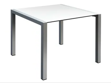 SPACE - Square aluminium table by GABER