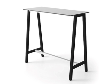 STEP - Rectangular high table by GABER