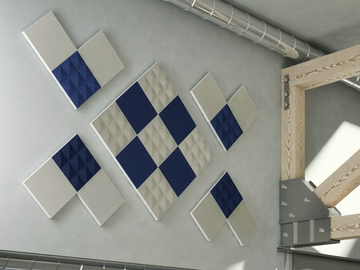 STILLY - Polyester Acoustic wall panel by GABER