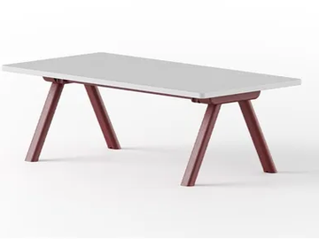SURFY HUB 2027 - Rectangular laminate coffee table by GABER