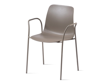 UNIK TB - Technopolymer chair with armrests by GABER