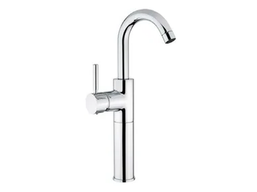 TOKYO - High countertop single handle steel washbasin tap by Gaia Mobili