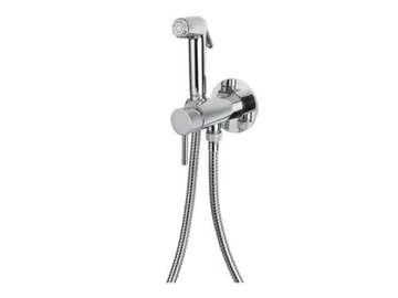 TOKYO - Wall-mounted single handle steel bidet tap with spray by Gaia Mobili