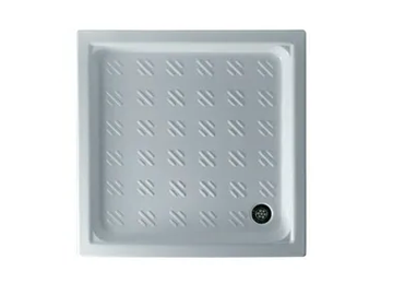 AIRONE - Built-in square shower tray by GALASSIA