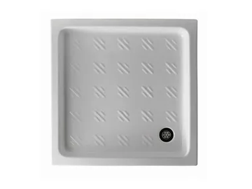 ALBATRO 80 - Built-in square shower tray by GALASSIA