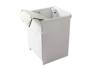 ATHENA - Laundry room cabinet with sink by GALASSIA