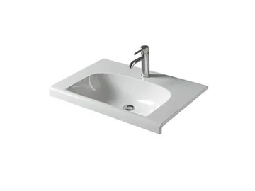 DREAM 7303 - Rectangular ceramic washbasin by GALASSIA
