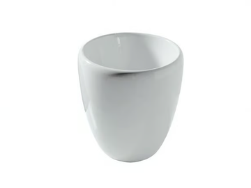 ERGO - 40 CM - Countertop ceramic washbasin by GALASSIA