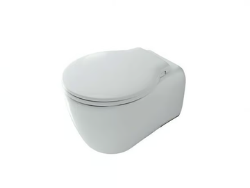 ERGO 7109 - Wall-hung ceramic toilet by GALASSIA