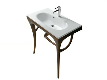 ERGO 7156 - Iroko console sink by GALASSIA