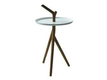ERGO - Round iroko coffee table by GALASSIA