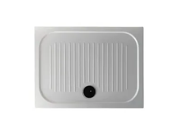 H6 - FLAT - 70 x 100 - Anti-slip rectangular shower tray by GALASSIA