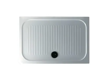 H6 - FLAT - 80 x 120 - Anti-slip rectangular shower tray by GALASSIA