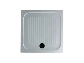 H6 - FLAT - 90 x 90 - Anti-slip square shower tray by GALASSIA