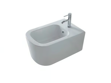 MEG11 5412 - Wall-hung ceramic bidet by GALASSIA