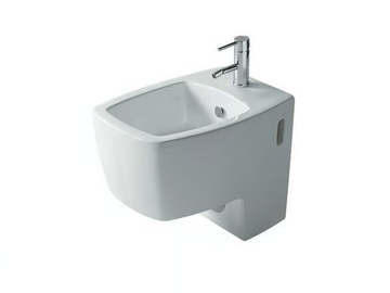 SA.02 - Semi wall-hung ceramic bidet by GALASSIA