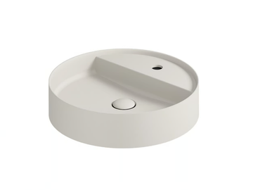 SMART B 7404 - Countertop round ceramic washbasin by GALASSIA