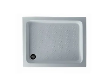 TEBE - Anti-slip rectangular shower tray by GALASSIA
