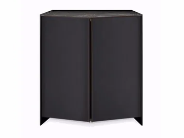 ATHUS - Wooden highboard with doors by Gallotti&Radice