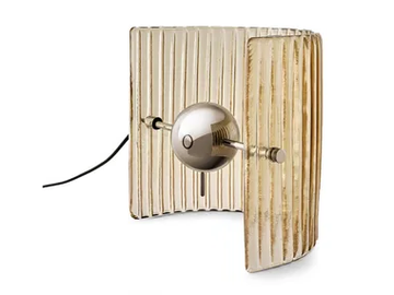 BONFIRE STRIPES - LED glass table lamp by Gallotti&Radice