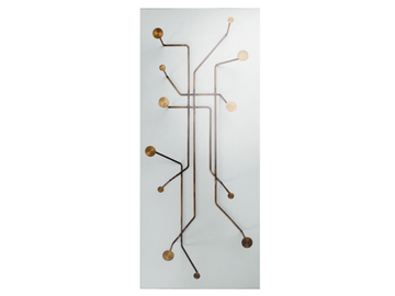 CONNECTION - Rectangular crystal coffee table by Gallotti&Radice