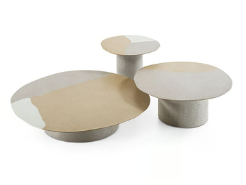 RE-VERRE - Recycled glass coffee table by Gallotti&Radice