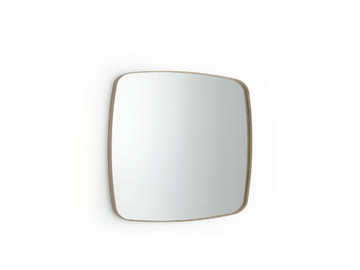 SOFT - Square wall-mounted framed mirror by Gallotti&Radice