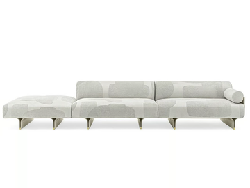 STAMI SOFA PLUS - Modular fabric sofa by Gallotti&Radice