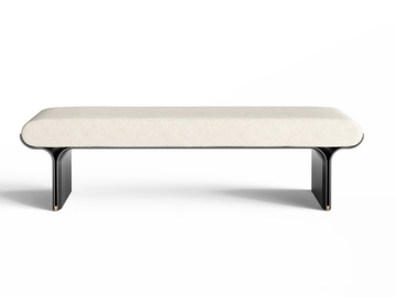 STAMI - Upholstered bench by Gallotti&Radice