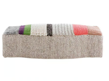 CAMPANA - Wool pouf by GAN