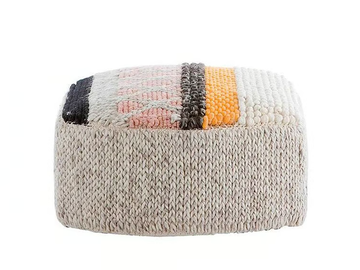 CARAMELO - Wool pouf by GAN