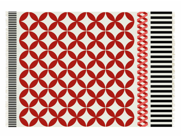 CATANIA - Rectangular wool rug by GAN