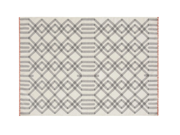 DUNA - Wool rug with geometric shapes by GAN