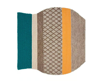 FAROL - Striped wool rug by GAN