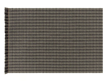 GARDEN LAYERS CHECKS. GREEN - Rectangular polypropylene outdoor rugs with geometric shapes by GAN