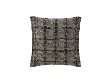 GARDEN LAYERS GREEN - Check square outdoor polypropylene cushion by GAN