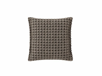 GARDEN LAYERS GREEN - Motif square outdoor polypropylene cushion by GAN