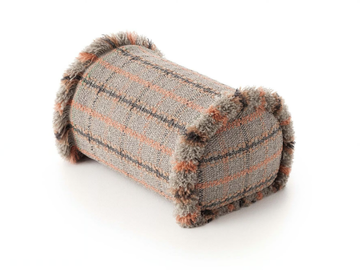 GARDEN LAYERS TERRACOTTA - Roll tartan outdoor polypropylene cushion by GAN