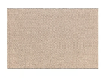 SALINE WHITE - Rectangular handmade recycled PET outdoor rugs by GAN