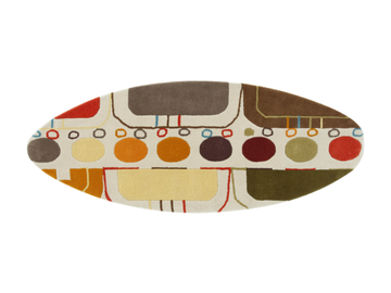 SURF MALIBÚ MEDITERRANEO - Handmade wool rug by GAN