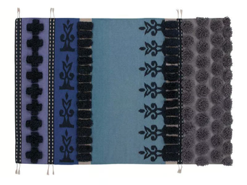 TUMBUCTU' - Patterned wool rug by GAN