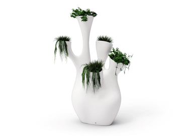 CORAL - High fiberglass planter by GANSK